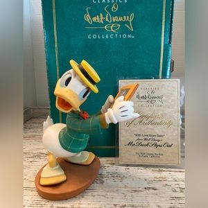WDCC Donald Duck “Mr. Duck Steps Out, with Love From Daisy”- Vintage Figurine